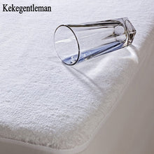 Load image into Gallery viewer, 160X200cm Waterproof Mattress Cover Luxury Terry Cloth Mattress Protector Sheet On Elastic Offer Drop Shipping Kekegentleman