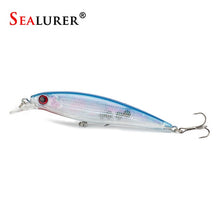 Load image into Gallery viewer, 1PCS Laser Minnow Fishing Lure 11CM 13G pesca hooks fish wobbler tackle crankbait artificial japan hard bait swimbait
