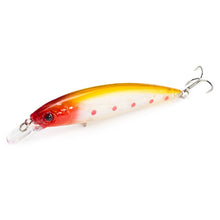 Load image into Gallery viewer, 1PCS Laser Minnow Fishing Lure 11CM 13G pesca hooks fish wobbler tackle crankbait artificial japan hard bait swimbait