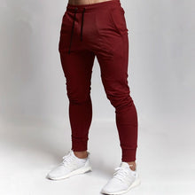 Load image into Gallery viewer, 2019 Fashion Men Gyms Pants Joggers Fitness Casual Long Pants Men Workout Skinny Sweatpants Jogger Tracksuit Cotton Trousers