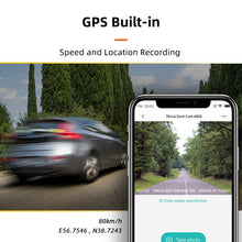Load image into Gallery viewer, 70mai A800 4K Car DVR Dual Vision Cam with Built-in GPS ADAS 70mai 4K Dash Cam A800 UHD 24H Parking Monitior 70mai Camera 140FOV