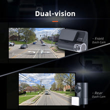 Load image into Gallery viewer, 70mai A800 4K Car DVR Dual Vision Cam with Built-in GPS ADAS 70mai 4K Dash Cam A800 UHD 24H Parking Monitior 70mai Camera 140FOV