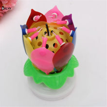 Load image into Gallery viewer, BXLYY Birthday Party Music Candle Double-layer Rotating DIY Birthday Party Decor Kids Party Decor Happy Birthday Baby Shower.7z