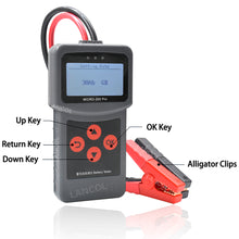 Load image into Gallery viewer, Lancol Mciro200Pro For 12V Battery Tester Diagnostics ToolsCar Automotive Battery Tools Auto Factory For Battery Tester Car Tes