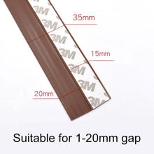 Load image into Gallery viewer, Multi-function Self Adhesive Glue Door Window Draught Dust Insect Seal Strip Soundproofing Weatherstrip 35 mm Width Dropshipping