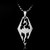 Load image into Gallery viewer, ONLINE Game THE ELDER SCROLLS OUROBOROS PENDANT NECKLACE TES Skyrim Bronze Necklace