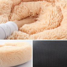 Load image into Gallery viewer, Round Dog Bed Washable Pet Cat Bed Dog Breathable Lounger Sofa for Small Medium Dogs Super Soft Plush Pads Products for Dogs
