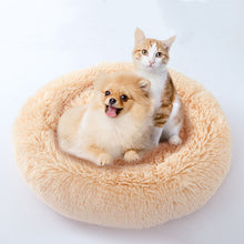 Load image into Gallery viewer, Round Dog Bed Washable Pet Cat Bed Dog Breathable Lounger Sofa for Small Medium Dogs Super Soft Plush Pads Products for Dogs