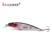 Load image into Gallery viewer, 1PCS Laser Minnow Fishing Lure 11CM 13G pesca hooks fish wobbler tackle crankbait artificial japan hard bait swimbait
