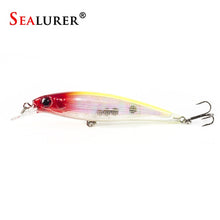 Load image into Gallery viewer, 1PCS Laser Minnow Fishing Lure 11CM 13G pesca hooks fish wobbler tackle crankbait artificial japan hard bait swimbait
