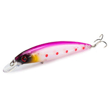 Load image into Gallery viewer, 1PCS Laser Minnow Fishing Lure 11CM 13G pesca hooks fish wobbler tackle crankbait artificial japan hard bait swimbait
