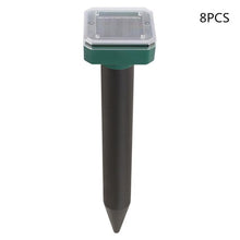 Load image into Gallery viewer, 2/4Pcs Mole Rat Repellent Solar Ultrasonic Repeller Spike Garden Pest Deterrent
