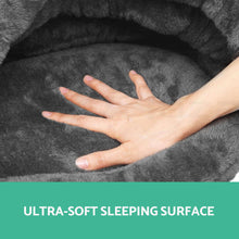 Load image into Gallery viewer, 2 Size Puppy Pet Cat Dog Soft Warm Nest Kennel Bed Cave House Sleeping Bag Mat Pad Tent S L 5 Colors Pets Winter Warm Cozy Beds
