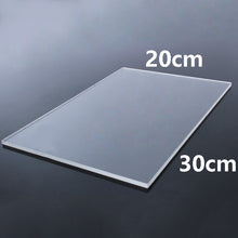 Load image into Gallery viewer, 200x300mm Transparent Extruded Plexiglass Clear plastic Sheet acrylic board organic glass polymethyl methacrylate 1mm 3mm 12mm
