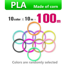 Load image into Gallery viewer, 3d pen printer ABS / PLA filament ,diameter 1.75mm plastic filament abs / pla plastic 20 colors ,Safety No pollution
