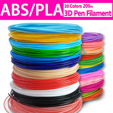 Load image into Gallery viewer, 3d pen printer ABS / PLA filament ,diameter 1.75mm plastic filament abs / pla plastic 20 colors ,Safety No pollution
