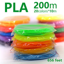 Load image into Gallery viewer, 3d pen printer ABS / PLA filament ,diameter 1.75mm plastic filament abs / pla plastic 20 colors ,Safety No pollution
