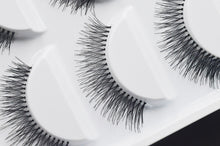 Load image into Gallery viewer, 5 Pairs Natural Black Long Sparse Cross False Eyelashes Fake Eye Lashes Extensions Makeup Tools
