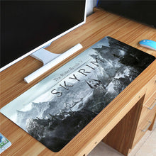 Load image into Gallery viewer, 70x30cm TES mouse pad host computer stand-alone game mouse mat for the elder scrolls v skyrim large gaming mousepad
