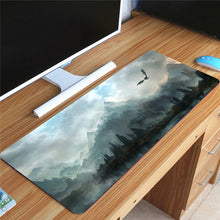 Load image into Gallery viewer, 70x30cm the elder scrolls v skyrim large gaming mousepad TES mouse pad Locking Edge Best gift to friend for Laptop Notebook mat
