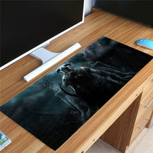Load image into Gallery viewer, 70x30cm the elder scrolls v skyrim large gaming mousepad TES mouse pad Locking Edge Best gift to friend for Laptop Notebook mat
