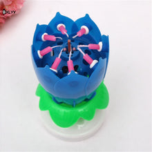 Load image into Gallery viewer, BXLYY Birthday Party Music Candle Double-layer Rotating DIY Birthday Party Decor Kids Party Decor Happy Birthday Baby Shower.7z
