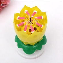 Load image into Gallery viewer, BXLYY Birthday Party Music Candle Double-layer Rotating DIY Birthday Party Decor Kids Party Decor Happy Birthday Baby Shower.7z
