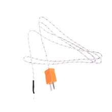 Load image into Gallery viewer, One Or 2pcs K-type TP-01 Wire Temperature Test Thermocouple Sensor Probe Tester Line. Use To TM-902C TES-1310 MD-6801 Length 1M
