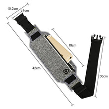 Load image into Gallery viewer, Professional Running Waist Pouch Belt Sport Belt Mobile Phone Men Women With Hidden Pouch Gym Bags Running Belt Waist Pack
