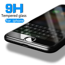 Load image into Gallery viewer, Protective tempered glass for iphone 6 7 5 s se 6 6s 8 plus XS max XR glass iphone 7 8 x screen protector glass on iphone 7 6S 8
