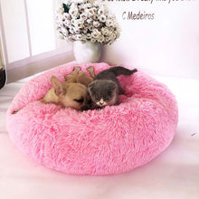 Load image into Gallery viewer, Round Dog Bed Washable Pet Cat Bed Dog Breathable Lounger Sofa for Small Medium Dogs Super Soft Plush Pads Products for Dogs
