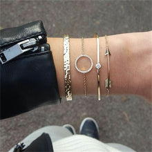 Load image into Gallery viewer, IPARAM Bohemian Shell Map Turtle Bracelet Set 2019 Retro Geometric Statement Female Glamour Fashion Jewelry Jewelry Gift
