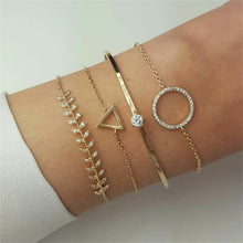 Load image into Gallery viewer, IPARAM Bohemian Shell Map Turtle Bracelet Set 2019 Retro Geometric Statement Female Glamour Fashion Jewelry Jewelry Gift
